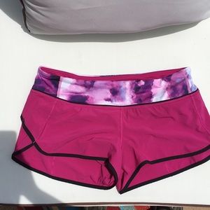 Lululemon Speed Shorts